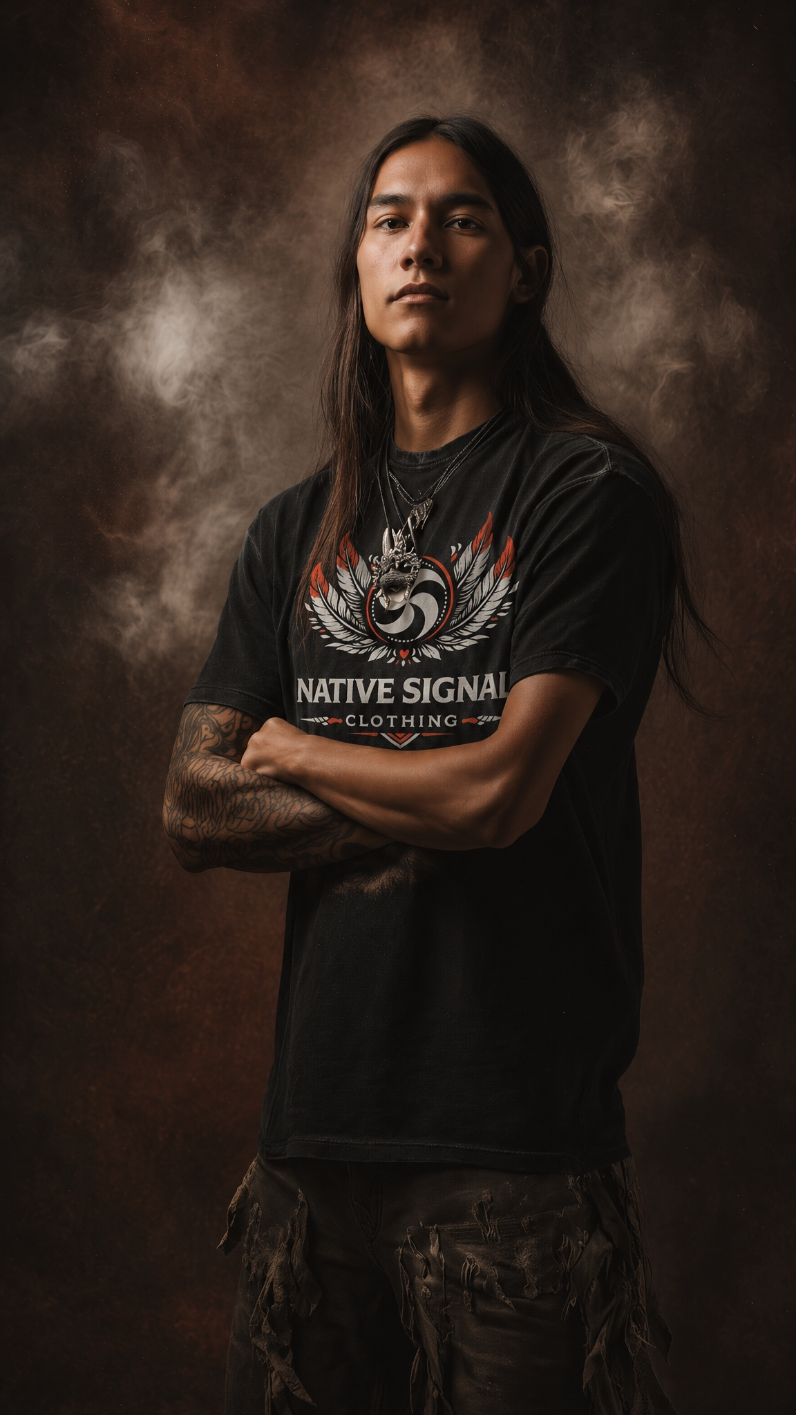 NATIVE SIGNAL LOGO TEE