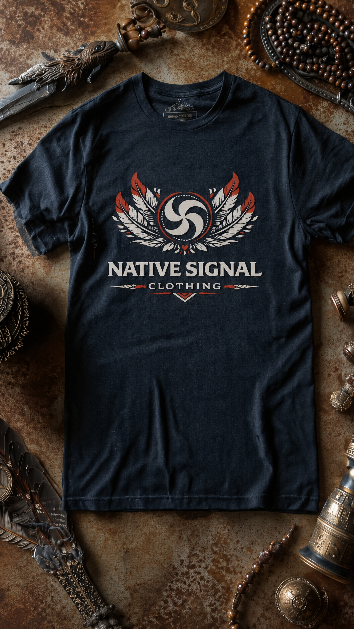 NATIVE SIGNAL LOGO TEE